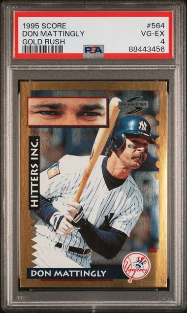 1995 Score Don Mattingly Gold Rush #564 card image
