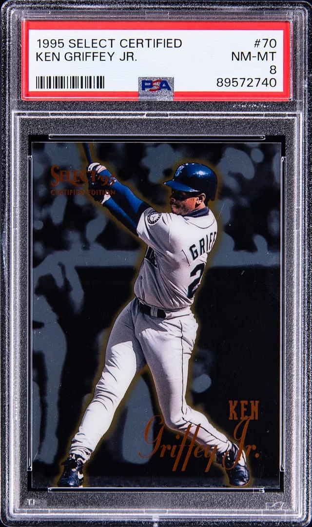 1995 Select Ken Griffey Jr. Certified #70 card image