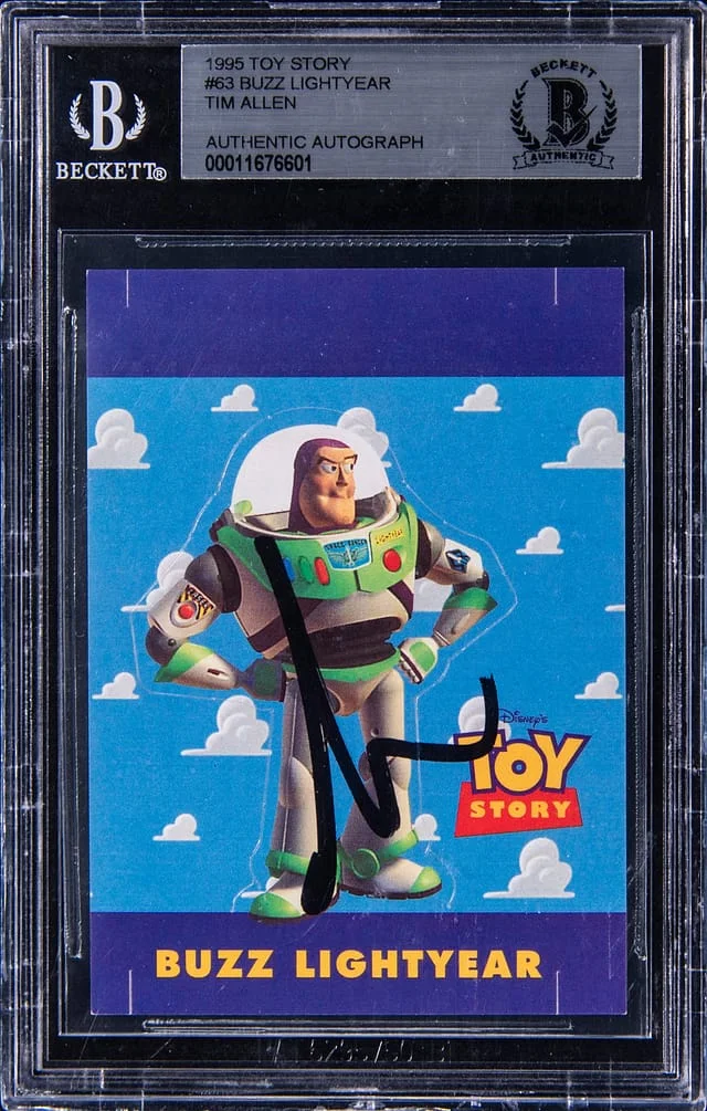 1995 SkyBox Buzz Lightyear Toy Story #63 card image