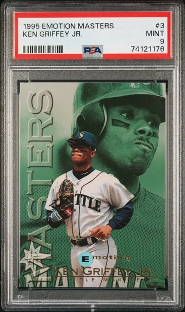 1995 SkyBox Emotion Ken Griffey Jr. Masters #3 card image
