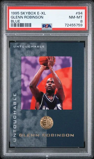 1995 SkyBox Glenn Robinson E-Xl Blue #94 card image