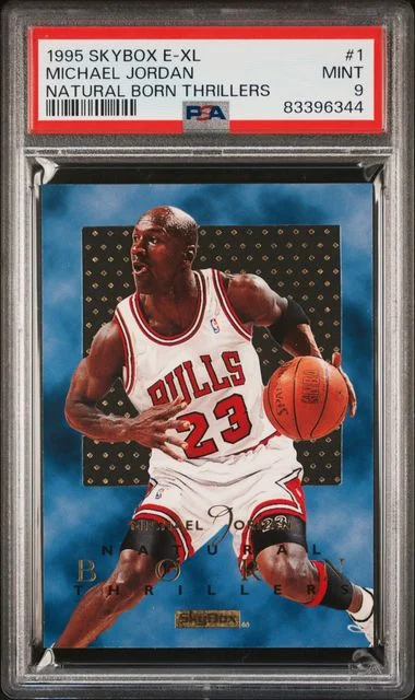 1995 SkyBox Michael Jordan E-Xl Natural Born Thrillers #1 card image