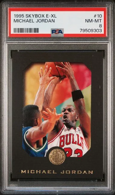 1995 SkyBox Michael Jordan E-Xl #10 card image