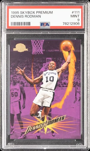 1995 SkyBox Premium Dennis Rodman #111 card image