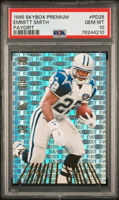 1995 SkyBox Premium Emmitt Smith Paydirt #PD25 card image