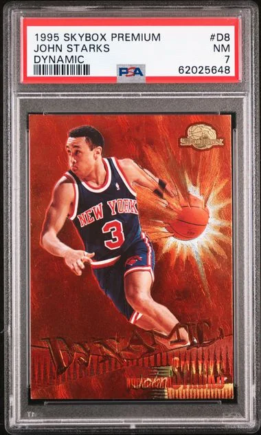 1995 SkyBox Premium John Starks Dynamic #D8 card image