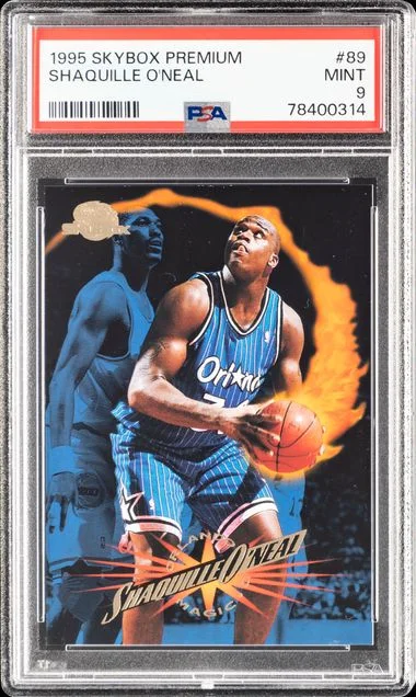 1995 SkyBox Premium Shaquille O'Neal #89 card image