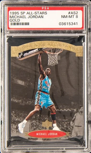 1995 SP All-Stars Gold Michael Jordan #As2 card image
