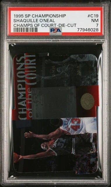 1995 SP Championship Champions Of The Court Shaquille O'Neal #C19 card image