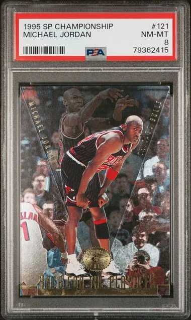 1995 SP Championship Michael Jordan #121 card image
