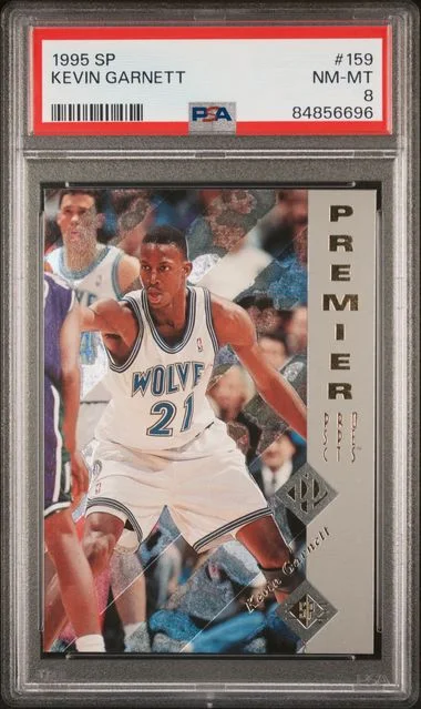 1995 SP Kevin Garnett #159 card image