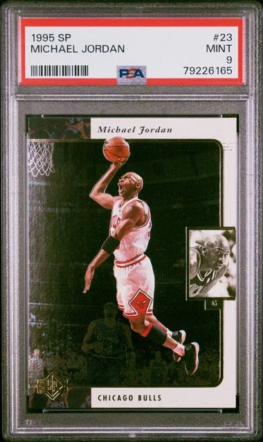 1995 SP Michael Jordan #23 card image