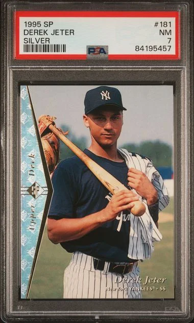 1995 SP Silver Derek Jeter #181 card image