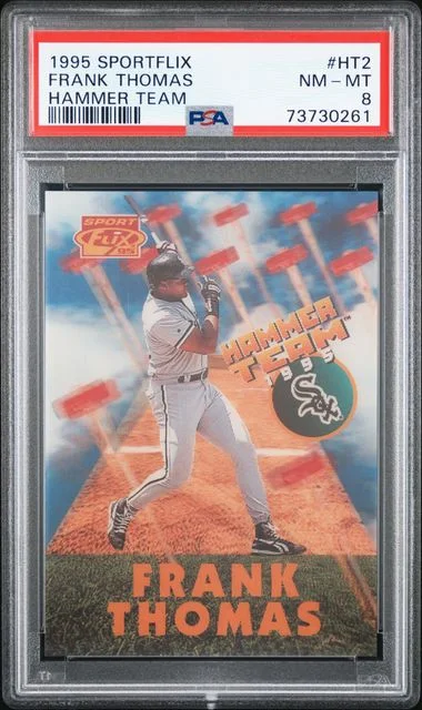 1995 Sportflix Hammer Team Frank Thomas #HT2 card image