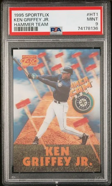 1995 Sportflix Hammer Team Ken Griffey Jr. #HT1 card image