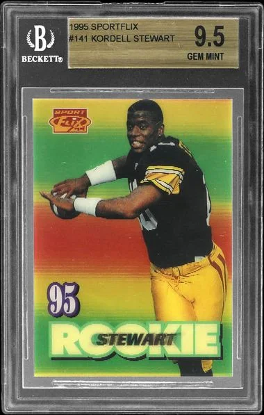 1995 Sportflix Kordell Stewart #141 card image