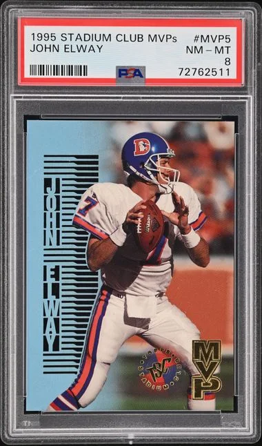 1995 Stadium Club John Elway MVPs #MVP5 card image