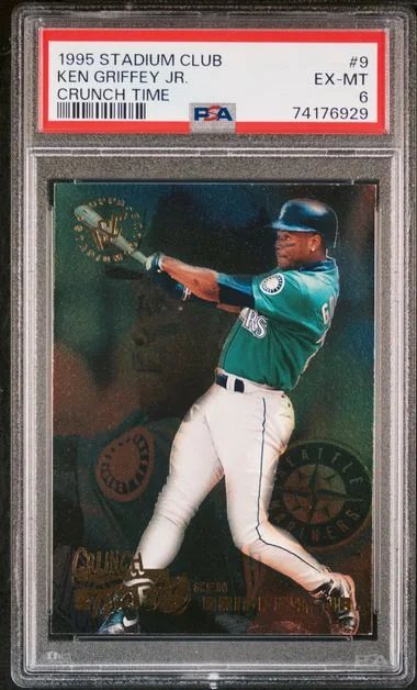 1995 Stadium Club Ken Griffey Jr. Crunch Time #9 card image