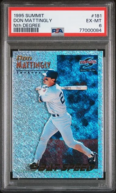 1995 Summit Nth Degree Don Mattingly #181 card image