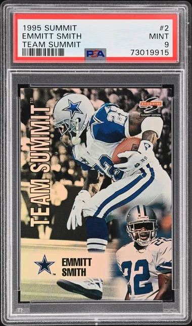 1995 Summit Team Summit Team Summit Emmitt Smith #2 card image