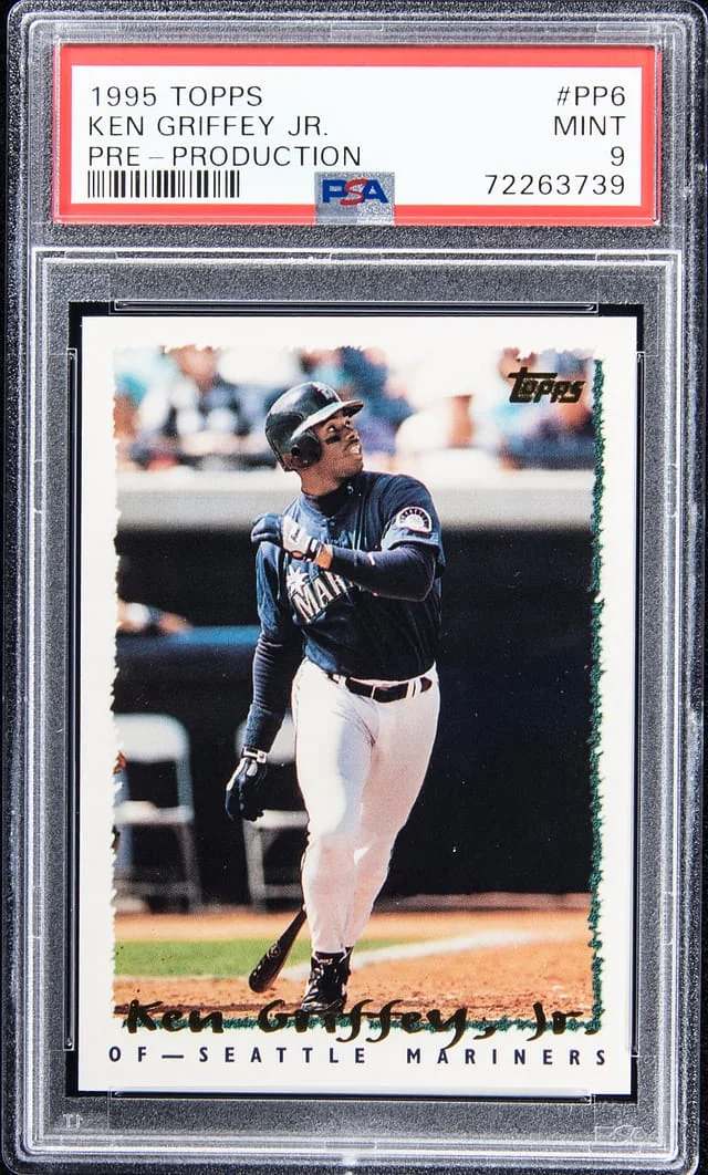 1995 Topps Ken Griffey Jr. Pre-Production #PP6 card image