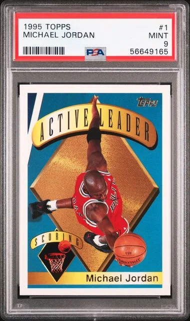 1995 Topps Michael Jordan #1 card image