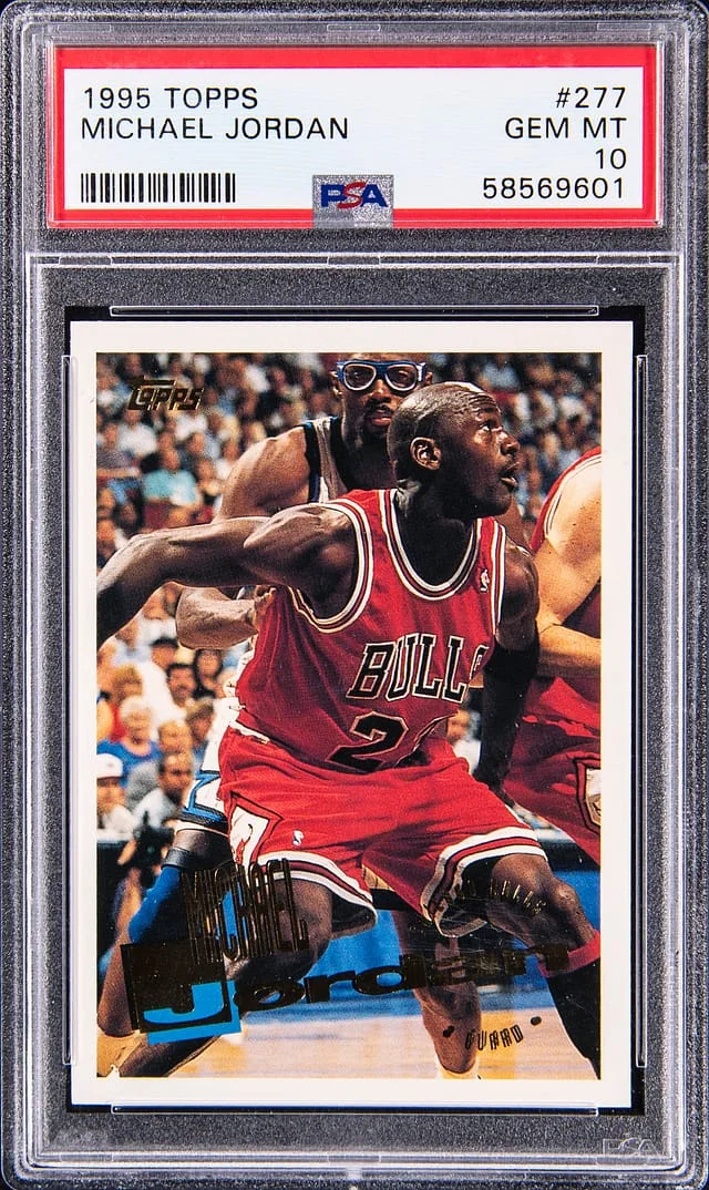 1995 Topps Michael Jordan #277 card image