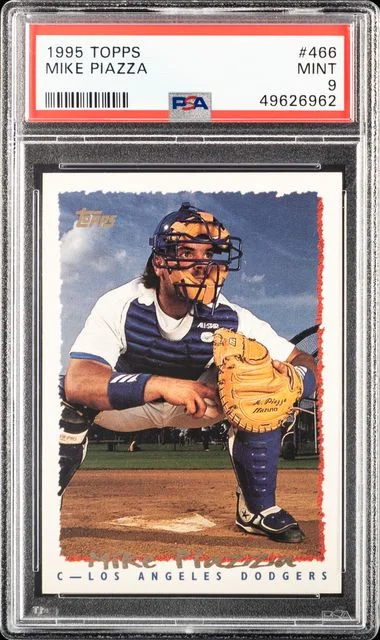 1995 Topps Mike Piazza #466 card image