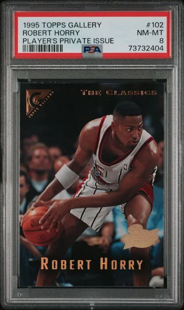 1995 Topps Robert Horry Gallery Player's Private Issue #102 card image