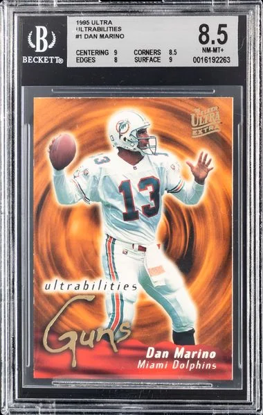 1995 Ultra Dan Marino Ultrabilities #1 card image