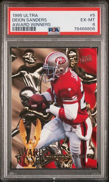1995 Ultra Deion Sanders Award Winners #5 card image