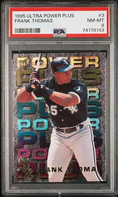 1995 Ultra Frank Thomas Power Plus #3 card image