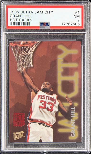1995 Ultra Grant Hill Jam City #1 card image