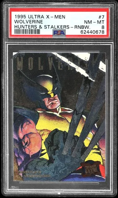 1995 Ultra Wolverine X-Men Hunters & Stalkers Rainbow #7 card image