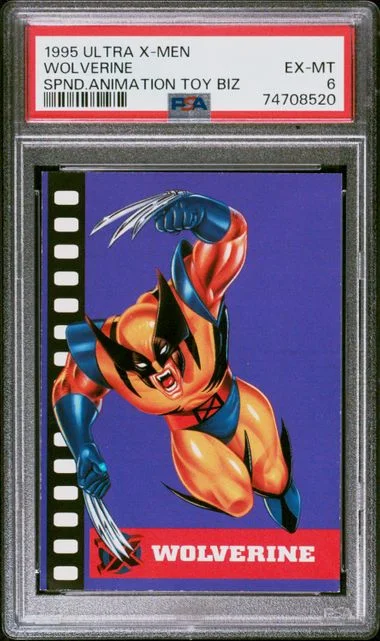 1995 Ultra X-Men Suspended Animation Toy Biz Wolverine #no-number card image
