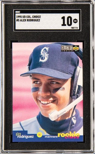 1995 Upper Deck Collector's Choice Alex Rodriguez #5 card image