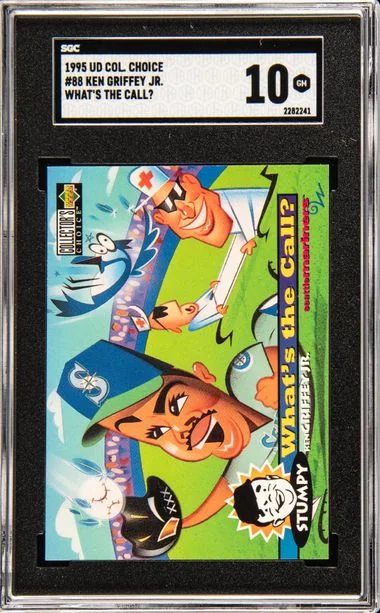 1995 Upper Deck Collector's Choice Ken Griffey Jr. Whats The Call? #88 card image