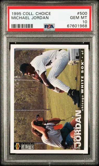 1995 Upper Deck Collector's Choice Michael Jordan #500 card image