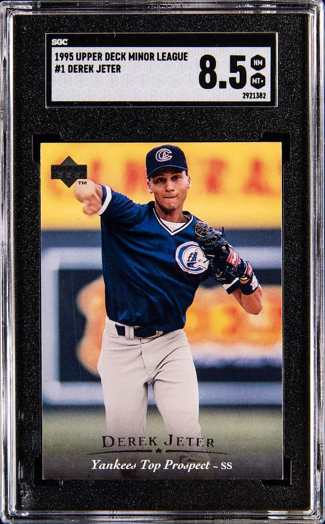 1995 Upper Deck Derek Jeter Minor League #1 card image