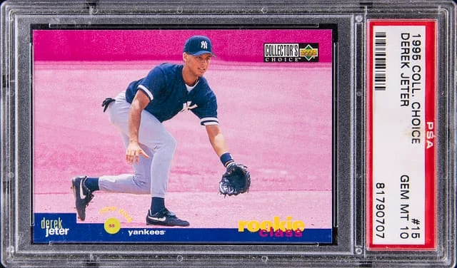 1995 Upper Deck Derek Jeter Collectors Choice #15 card image
