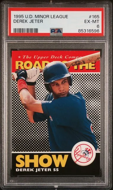1995 Upper Deck Derek Jeter Minor League #165 card image