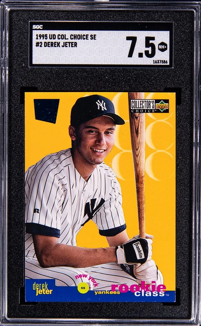 1995 Upper Deck Derek Jeter Collectors Choice SE #2 card image