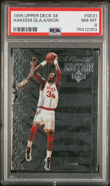 1995 Upper Deck Hakeem Olajuwon Special Edition #Se31 card image