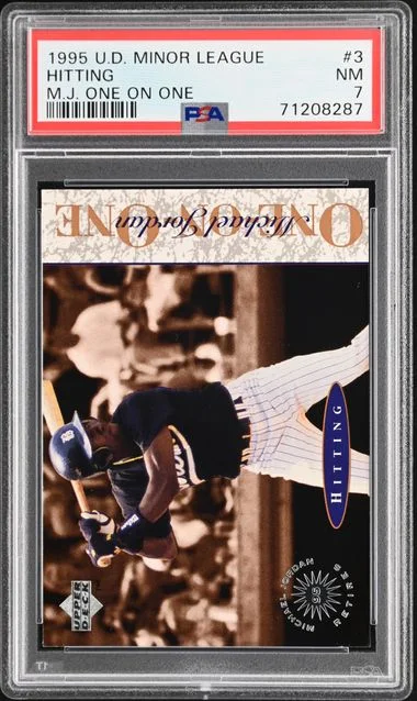 1995 Upper Deck Hitting Minor League M.J. One On One #3 card image