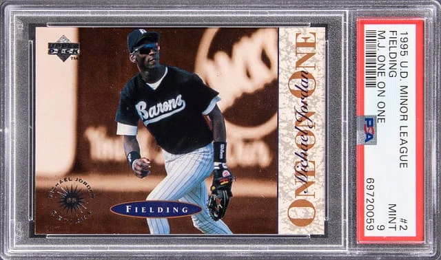 1995 Upper Deck Michael Jordan Minor League One On One #2 card image
