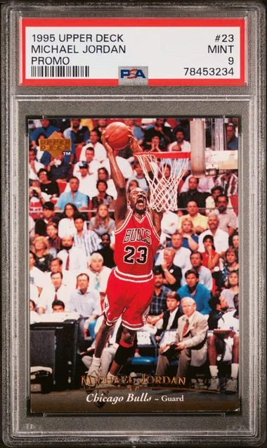 1995 Upper Deck Michael Jordan Promo #23 card image