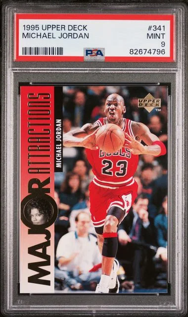 1995 Upper Deck Michael Jordan #341 card image