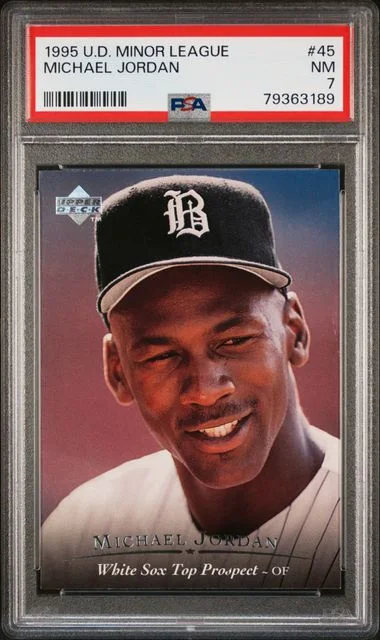 1995 Upper Deck Michael Jordan Minor League #45 card image