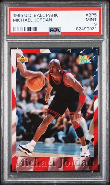 1995 Upper Deck Michael Jordan Ballpark-Jordan #BP5 card image