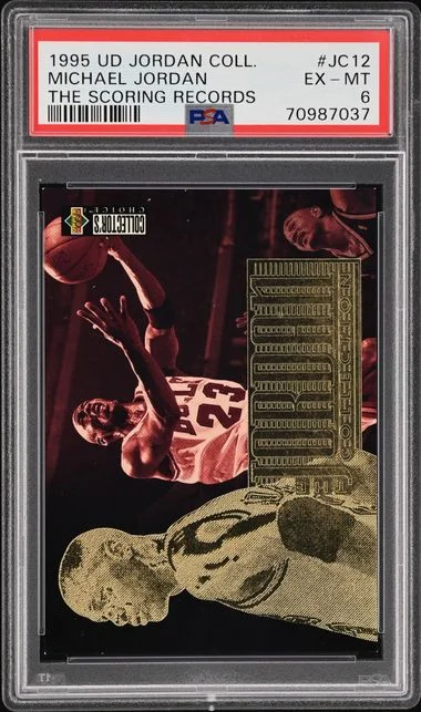 1995 Upper Deck Michael Jordan Jordan Collection The Scoring Records #JC12 card image